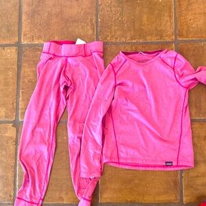 Size 7–8 kids capilene Patagonia base layer